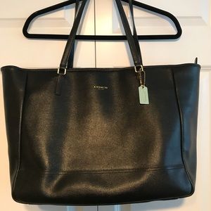 Authentic Coach Leather Tote